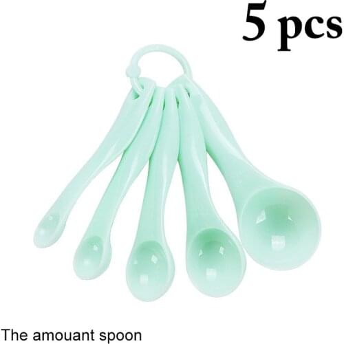 5pcs Kitchen Measuring Spoons Teaspoon Coffee Sugar Scoop Cake Baking Flour Measuring Cups Kitchen Cooking Tools