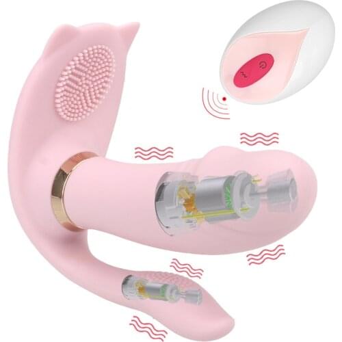 Wireless Vibrators for Women Dildos Anal Plug Clitoris Stimulator Female Sex Toys Adults Products Erotic Spiked Machine Sextoys