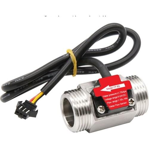 S304 DN20 G3/4 Flow Sensor Water Flow Sensor Switch For Flow Meter Water Sensor Hall Flow Meter
