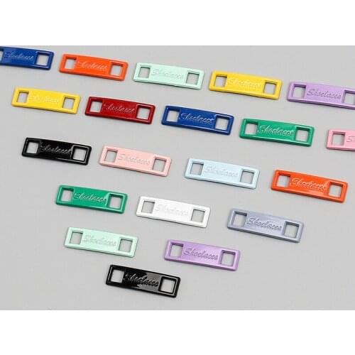 DIY Shoelaces buckle Shoes Decorations Sneaker Kits Metal Lace Buckle Stylish and suitable for all kinds of flat Round shoelace