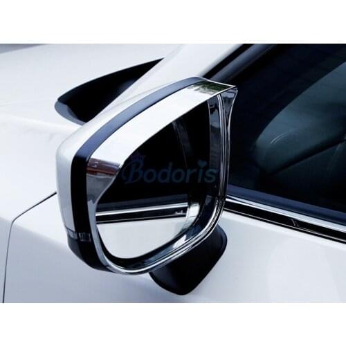 For Mazda CX-5 CX5 2017 2018 2019 2020 Rearview Mirror Cover Side Wing Cap Shell Case Rear View Moulding Trims Car Accessories