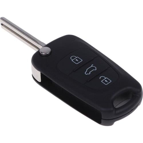 Hot sale Folding Flip Remote Key Shell fit Remote Car Key Shell 3 button Flip