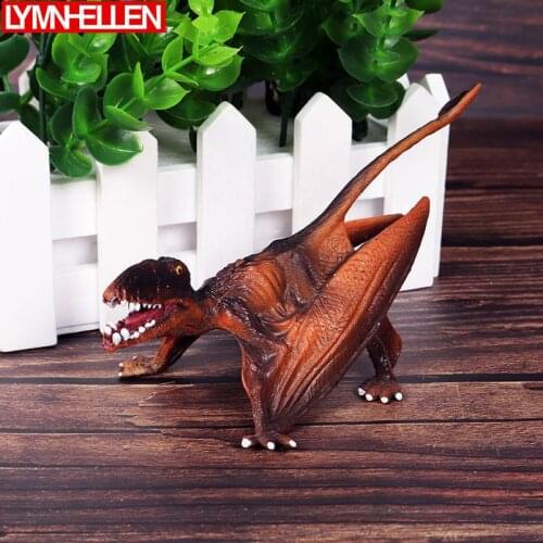 Simulation Prehistoric Solid Dinosaur Pterosaur Collection Ancient Animal Decoration Action Figure Children Toys Christmas Gifts