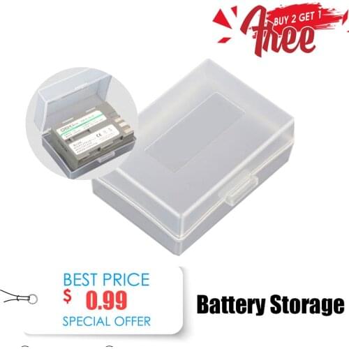 Camera Lithium Battery Box Storage case Protection for Nikon Canon Sony Petax DSLR P-E8 LP-E5 NB-10L NB-7L EN-EL9 EN-EL14 PSP
