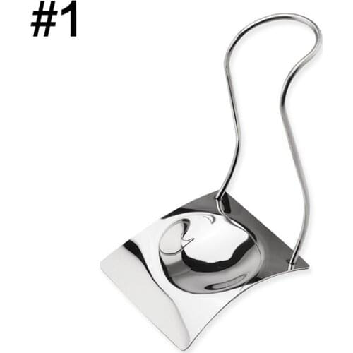 Stainless Steel Creative Multi-Function Soup Spoon Rack Hotel Non-Magnetic Tableware Hot Pot Pot Spoon Rack Kitchen Rack