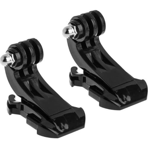 2pcs J Hook Buckle Chest Strap Belt Helmet Base Mount for GoPro Hero 7 5 6 Black 4 Session Xiaomi Yi 4K Sjcam Camera Accessories