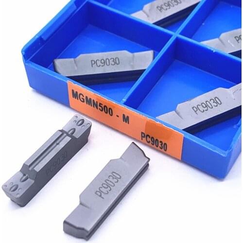 MGMN500 M NC3020 NC3030 PC9030 Grooving and Cutting Carbide Blade CNC Lathe Tool Grooving Blade MGMN 500|Turning Tool| - AliExpr