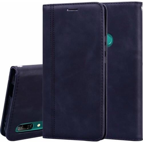 P Smart Z Fashion PU Leather Flip Case For Huawei Y9 Prime 2019 Mobile Phone Protection Bag Magnetic Suction Cover