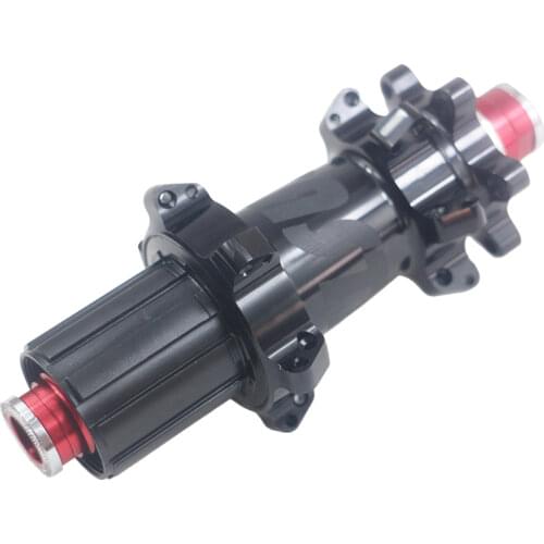 SPEEDSAFE SS32 MTB XC straight pull road disc rear hub LOUD 60T NOISY 142X12mm 142mm M12 6 pawl cassette body 10s 11s black red