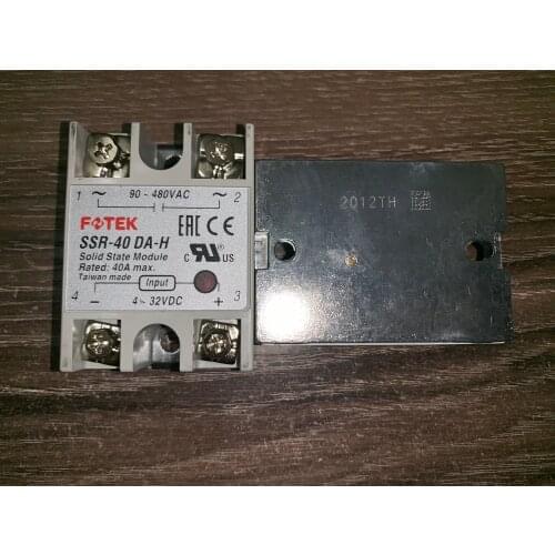SSR-40DA-H New original Taiwan FOTEK SCR module economical solid state relay