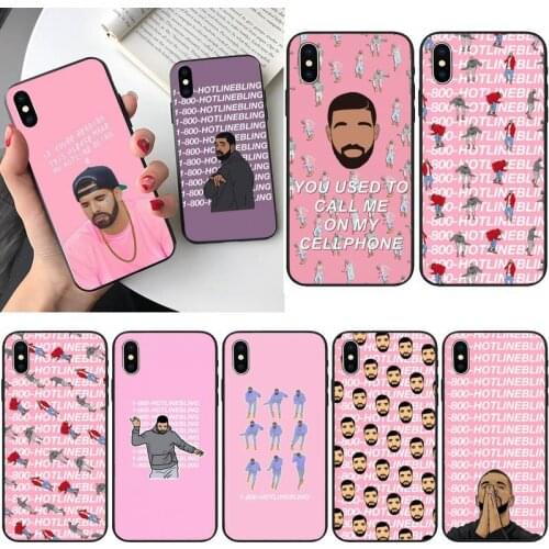 Hotline Bling Crying Drake Phone Case For iPhone 12 Mini 11 Pro XS Max X XR 7 8 Plus