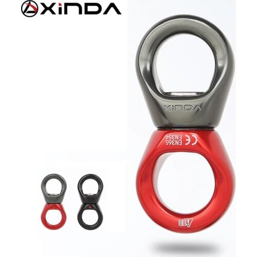 XINDA outdoor high quality 30kN aluminum swing swivel for anchoring Yoga universal Ring