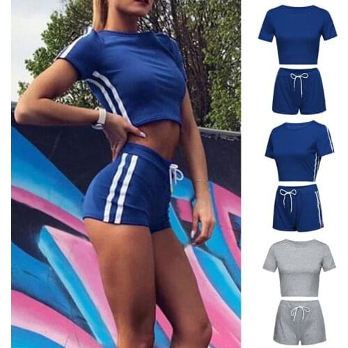 Yoga set 2 piece set womens U-neck sleeveless sports bra high waist shorts tight-fitting sportswear fitness shorts vest female
