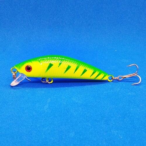 1PCS Minnow Fishing Lure 72mm Topwater Hard Bait Wobbler SwimBait Carp Striped bass Pesca Crankbait Jig Bait Fishing tackle Lure