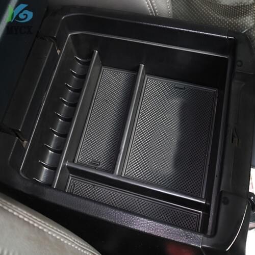 2003-2019 Car Central Armrest Console Organizer Storage Box For Toyota Land Cruiser Prado 120 FJ120 FJ 120 FJ150 150 Accessories