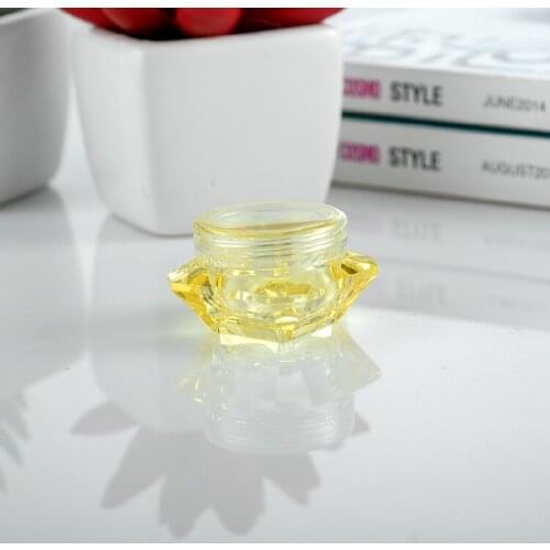 50pcs 5G Cosmetic Empty Jar Pot Eyeshadow Makeup Face Cream Container Bottle Plastic for Creams Skin Care Products makeup tool