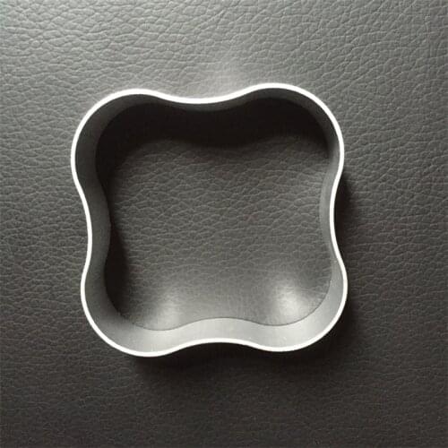 Free shipping geometric shape aluminium alloy cookie cutter Cake Mold desserts cookies cutter