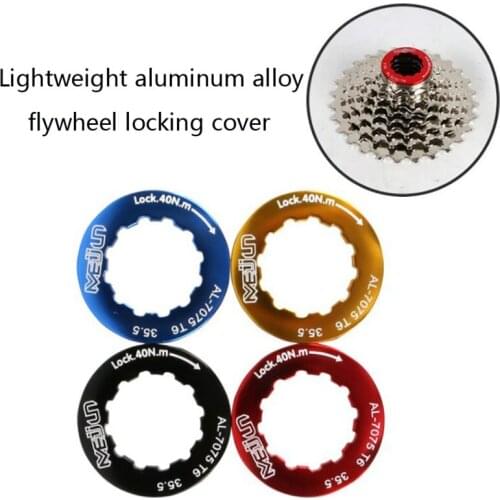 1 Piece Super Light Aluminum Alloy Mountain Bike Road Bicycle Racing Flywheel Cover Lock Cover Lock Ring Bicycle Parts