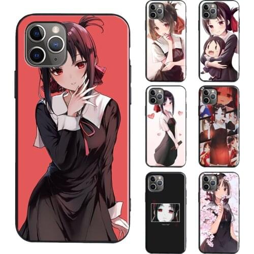 Kaguya Sama love is war Shinomiya TPU Case For iPhone XR X XS Max SE 2020 6S 7 8 Plus 12 Pro mini 11 Pro Max Coque Capa