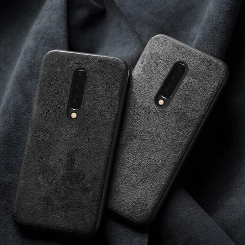 Genuine Cow Suede Leather case for Oneplus 7 pro 6T 6 7t pro shockproof 360 Full protective back cover for One plus 7 5 5t 7T