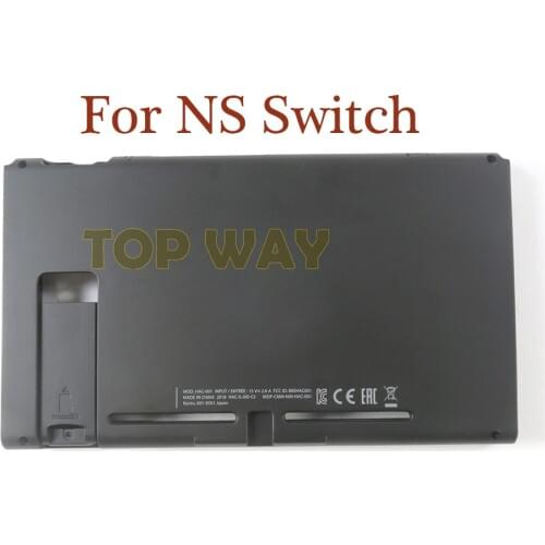 1set For Switch Main shell Black Hard Housing Shell Case Part for Switch NS NX Console Front Back Faceplate