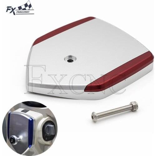 CNC Aluminum Motorcycle Gas Cap Chip Keyless Cover Protector For HONDA SUPER CUB C125