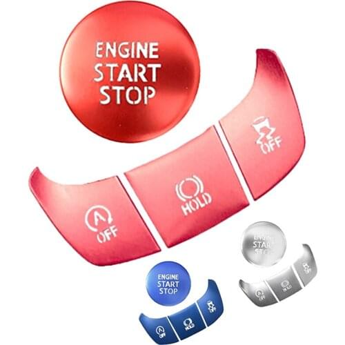 Engine Start Stop Keyless System / Gear Shift Button Sequins Cover Trim for Toyota C-HR CHR 2016-2021