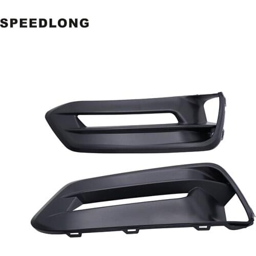 1Pair Car Front Bumper Fog Light Covers Lower Fog Light Trim Bezel Cover Fit For Honda Accord 2018-2020