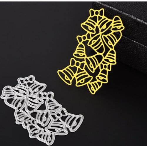 Bell Metal Cutting Dies Stencils for DIY Scrapbooking album Decor Embossing Cut Die Hand-on Paper Cards