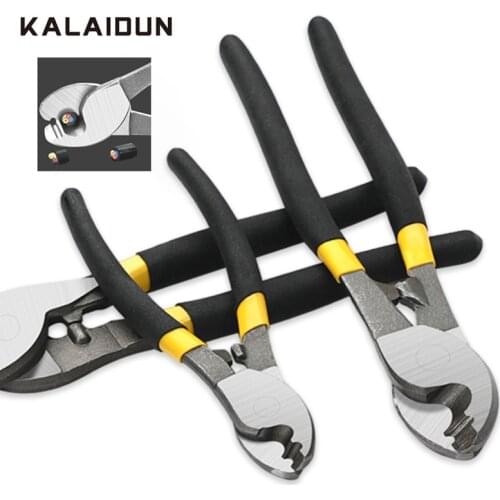 KALAIDUN 6/8/10 Inch Cutting Pliers Set Diagonal Wire Stripping Cutters Multitools Household For Electricician Repair Hand Tools
