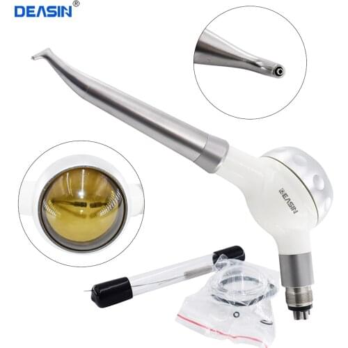 Teeth whitening intra oral spray handpiece 4 hole dental tooth cleaning air prophy polishing tools instrument