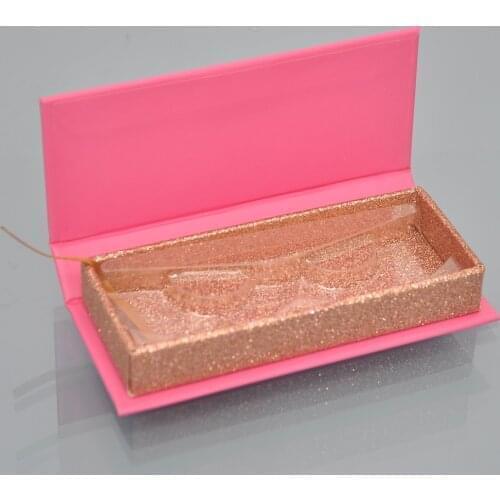 Wholesale false eyelashes packaging box lash boxes packaging custom logo label faux mink lashes strips magnetic cases empty bulk