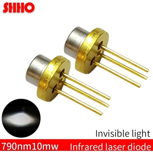 Laser semiconductor invisible light TO18/diameter 5.6mm 790nm 10mw infrared laser diode IR laser launching tube machine sensor