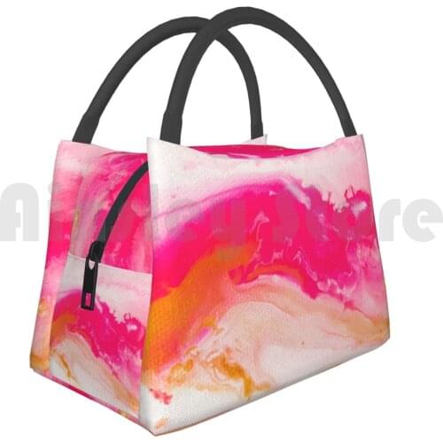 Portable Insulation Bag Wherever You Are-How Deep By Jess Cargill Acrylic Painting Abstract Painting