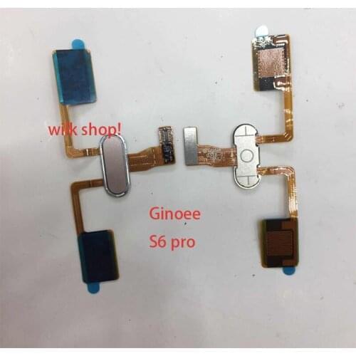 Home Finger Reader Fingerprint Reader Touch ID Sensor Return Key Home Button Flex Cable For Gionee S6 Pro