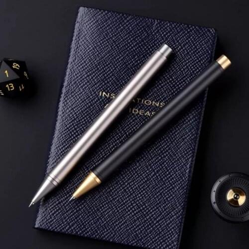 1 Piece TIMAZE Titanium Alloy Writing Pen Business Office Signature Pen