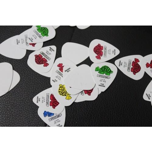 100pcs 0.5mm Guitar Picks Bass Mediator Acoustic Electric Accessories Classic Thickness