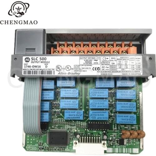 AB 1746-OW16 Allen Bradley SLC 500 PLC Digital Contact Output Module