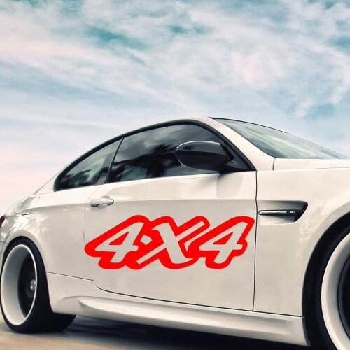 Free shipping 4X4 Vinyl Wrap Decal Car Styling Motorcycle Body Cool Covers Black/Silver