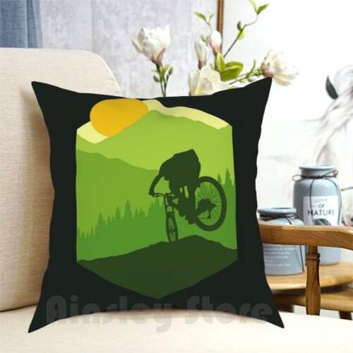 Bike More Pillow Case Printed Home Soft DIY Pillow cover Bike More Biking Biker Mountain Bike Mountain Cycle Cycling