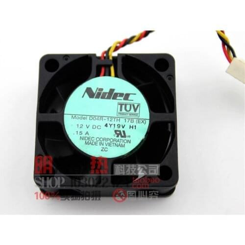 D04R-12TH 17B (EX) 12V 0.15A 4015 Hydraulic ultra-quiet cooling fan
