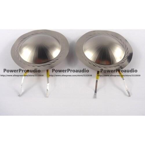 2pcs 8 ohm Tweeters Diaphragm , voice coil Repair Kit VC 51.00mm Flat Wire