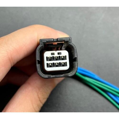 For Nissan x-trail rogue 6PIN car radar camera waterproof wiring harness plug connector cable housing