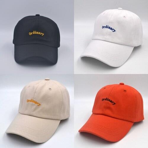 Hat Korean Version Versatile Small Lettered Embroidered Softtop Baseball Cap For Women Sunshade Men Outdoor Leisure Cap