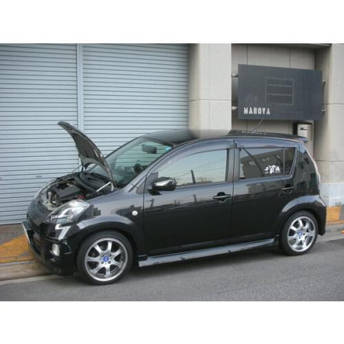 For 2004-2010 Toyota PASSO QNC10 hatchback Front Hood Bonnet Modify Gas Struts Carbon Fiber Spring Damper Lift Support Absorber