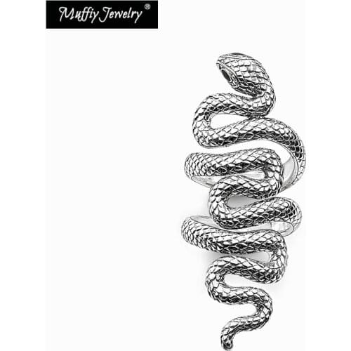 Silver Snake Ring,Europe Style Glam Fashion Good Jewerly For Women,2017 Gift In 925 Sterling Silver,Super Deals