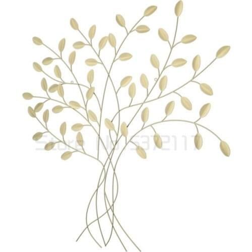 Modern light luxury wall decoration iron art creative pendant living room background wall pendant porch decoration