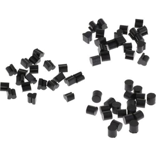 Tooyful Finest 20 Pieces Alto Horn Silicone Pads Cushion Pad Black Brass Instrument Parts for Hornist