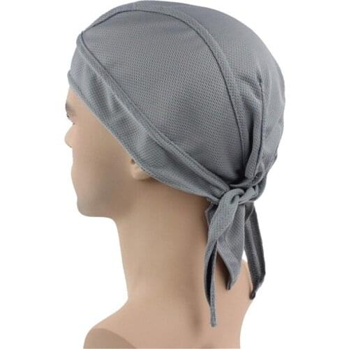 Pirate Helmet Liner Cap Breathable Quick Drying Sport Beanie Men Women Running Riding Bandana Headscarf Scarf Hat Hood Headband