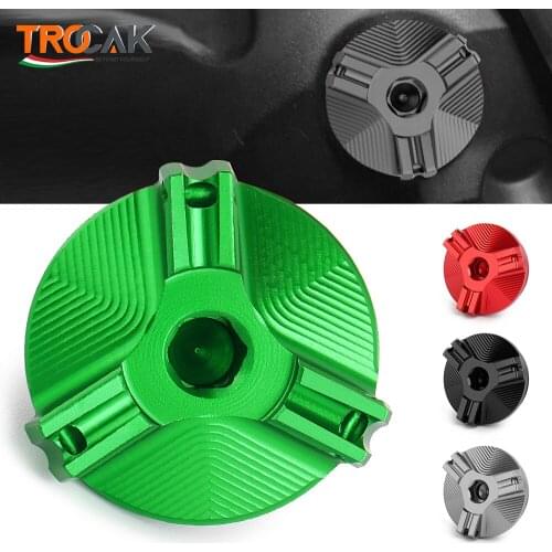 CNC Oil Filler Cap Plug For Kawasaki Z650 Z800 Z900RS Z1000 ER4N ER6F ER6N Ninja 400 600 650 1000 VERSYS 650 1000 ZXR750/R